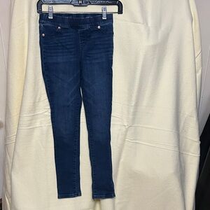 Vineyard Vine Kids Dark Blue Skinny Jeans Size 10- Adjustable Waist - PULL ON